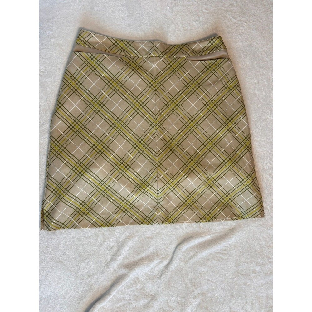 LBH Vintage Plaid Golf Mini Skirt